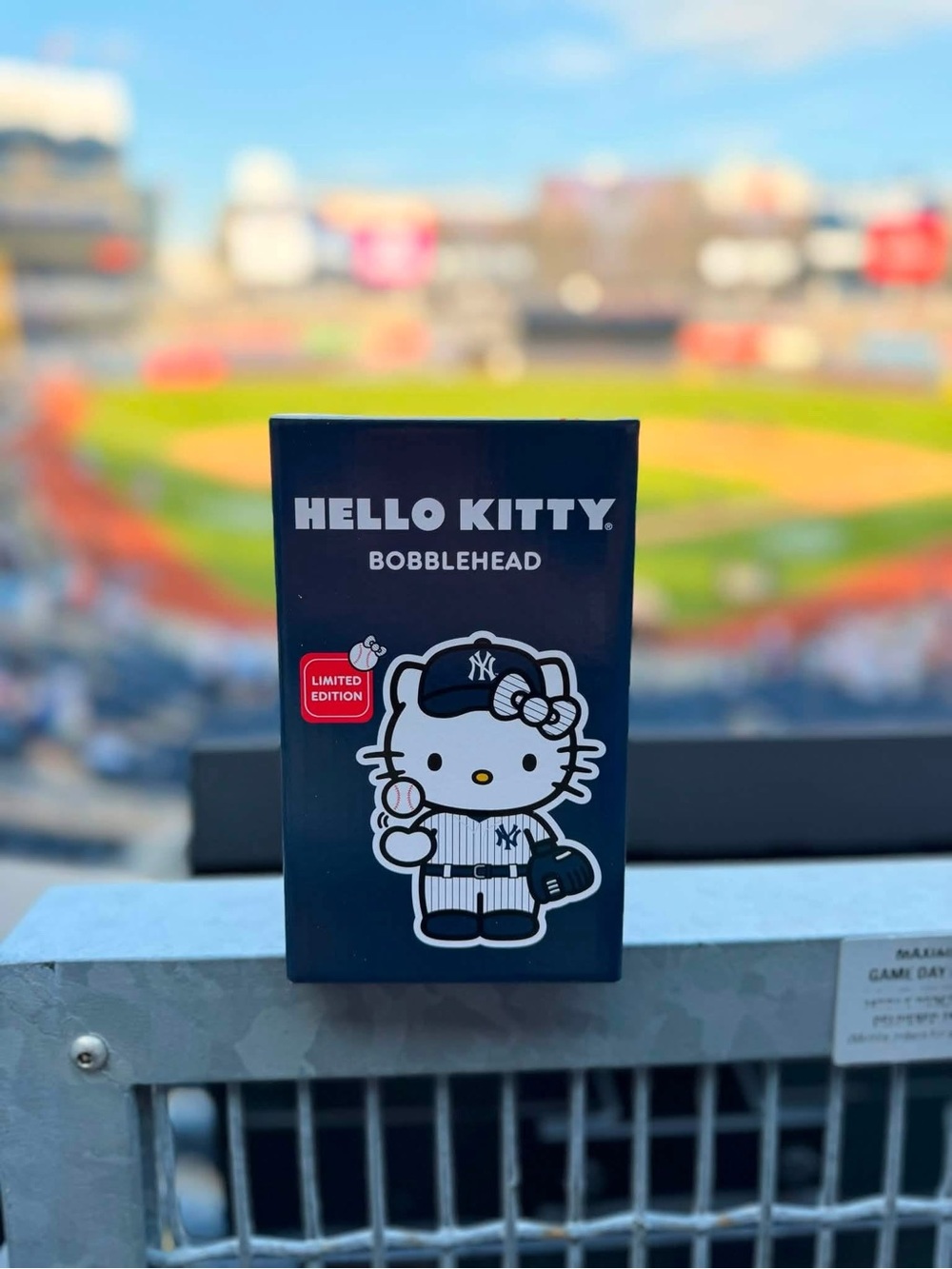 Hello Kitty NY Yankees Limited Edition Bobblehead